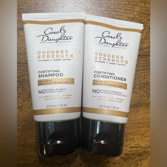 The Goddess Strength Fortifying Shampoo and Conditioner Travel Size - Picture 1 of 2